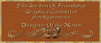 Designer Of the Month