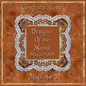 Designer Of the Month Award